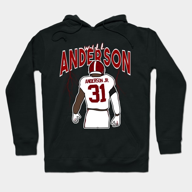 will the linebacker Hoodie by rsclvisual